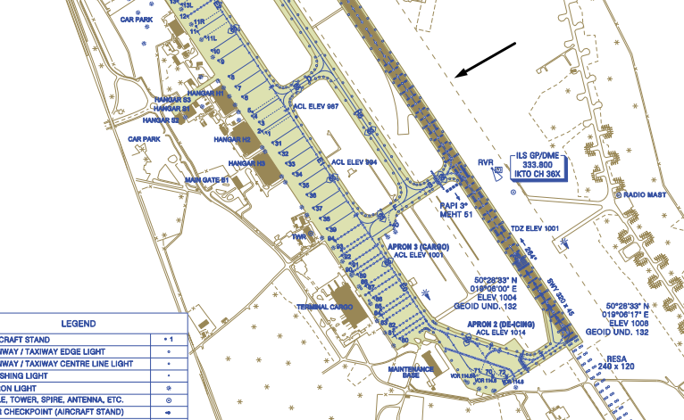 Katowice runway strip