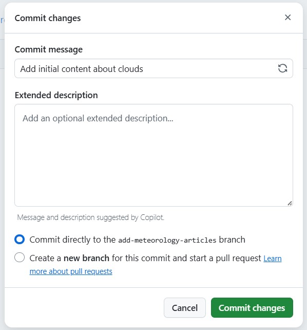 commit